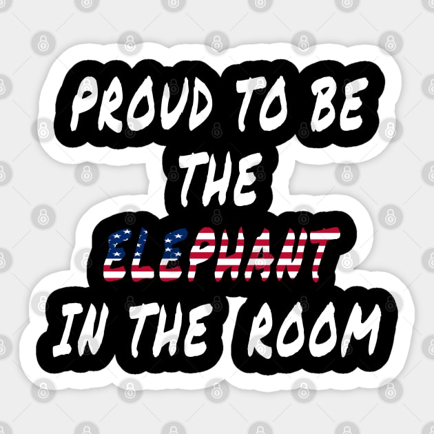 Republican Sticker by Magic Arts